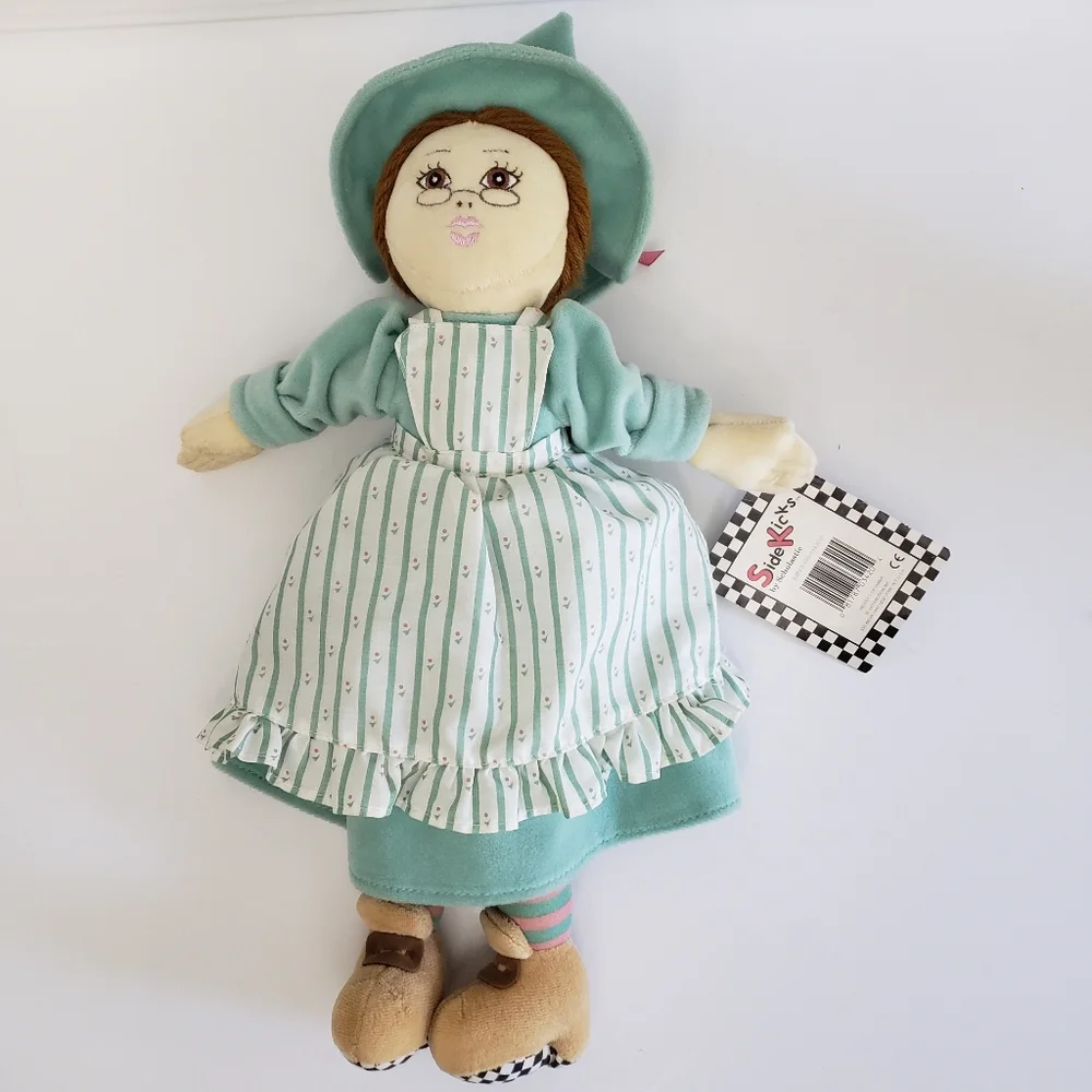 The Real Mother Goose Doll Scholastic Plush Side Kicks 1998 16” Stuffed Animal